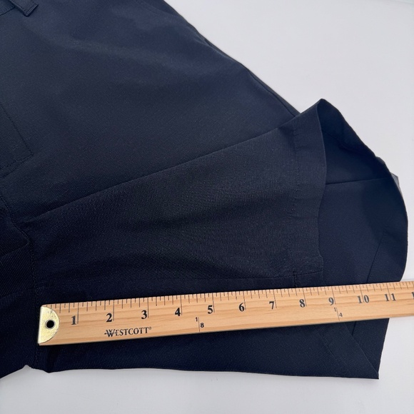 Banana Republic Shorts Men 36 Black Lightweight Stretch Elastic Flat Front Golf - Picture 11 of 12